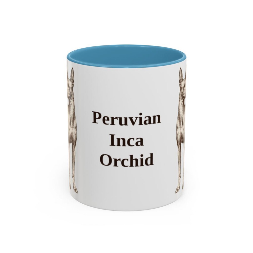 11oz-peruvian-inca-orchid-mug-light-blue 11oz Peruvian Inca Orchid Mug, Light Blue, front view
