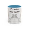 11oz-peruvian-inca-orchid-mug-writeup-light-blue 11oz Peruvian Inca Orchid Mug, Light Blue, front view