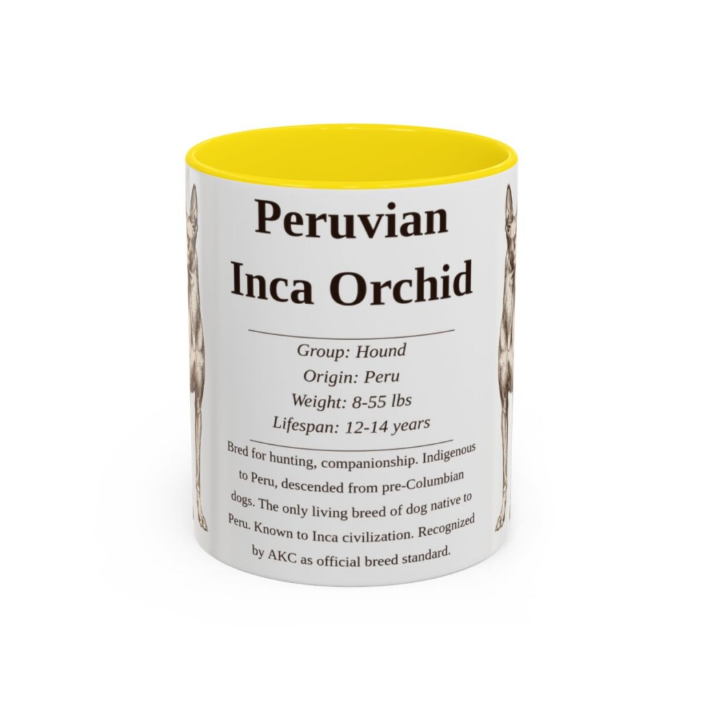 11oz-peruvian-inca-orchid-mug-writeup-yellow 11oz Peruvian Inca Orchid Mug, Yellow, front view
