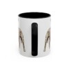 11oz Pit Bull Latin Mug, Black, back view