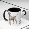 11oz Plott Hound Mug, Black, lifestyle photo