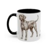 11oz Plott Hound Mug, Black, left side view