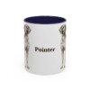 11oz Pointer Mug, Navy, front view