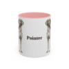 11oz Pointer Mug, Pink, front view