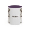 11oz Pointer Mug, Purple, front view