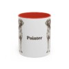 11oz Pointer Mug, Red, front view