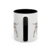 11oz Pointer Mug, Black, back view