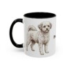 11oz Pomapoo Mug, Black, left side view