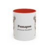 11oz-pomapoo-mug-latin-red 11oz Pomapoo Latin Mug, Red, front view