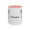 11oz Pomapoo Mug, Pink, front view