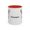 11oz Pomapoo Mug, Red, front view
