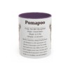 11oz Pomapoo Mug, Purple, front view