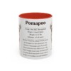 11oz Pomapoo Mug, Red, front view