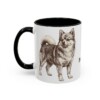 11oz Pomchi Mug, Black, left side view
