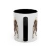 11oz Pomchi Latin Mug, Black, back view