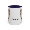 11oz Pomchi Mug, Navy, front view