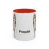 11oz Pomchi Mug, Red, front view