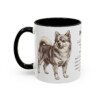 11oz Pomchi Mug, Black, left side view