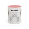 11oz Pomchi Mug, Pink, front view