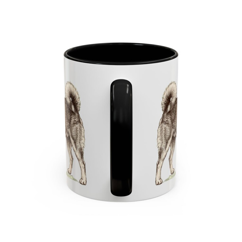 11oz-pomsky-mug-black-back 11oz Pomsky Mug, Black, back view