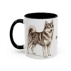 11oz-pomsky-mug-dad-black-left 11oz Pomsky Dog Dad Mug, Black, left side view