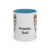 11oz-pomsky-mug-dad-light-blue 11oz Pomsky Dog Dad Mug, Light Blue, front view