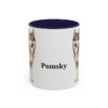 11oz-pomsky-mug-navy 11oz Pomsky Mug, Navy, front view