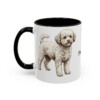 11oz Poochon Mug, Black, left side view