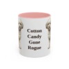 11oz Funny Poochon Mug, Pink, front view