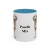 11oz-poodle-mix-mug-light-blue 11oz Poodle Mix Mug, Light Blue, front view