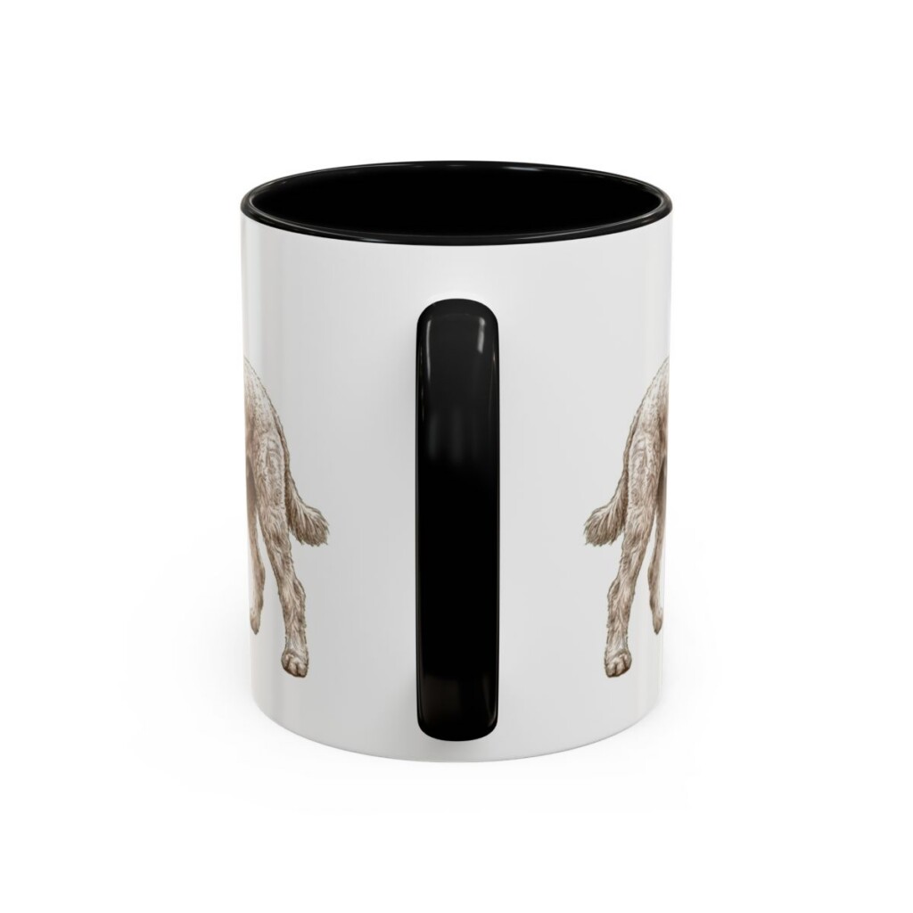 11oz-poodle-mix-mug-mom-black-back 11oz Poodle Mix Dog Mom Mug, Black, back view