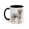11oz-poodle-mix-mug-mom-black-left 11oz Poodle Mix Dog Mom Mug, Black, left side view
