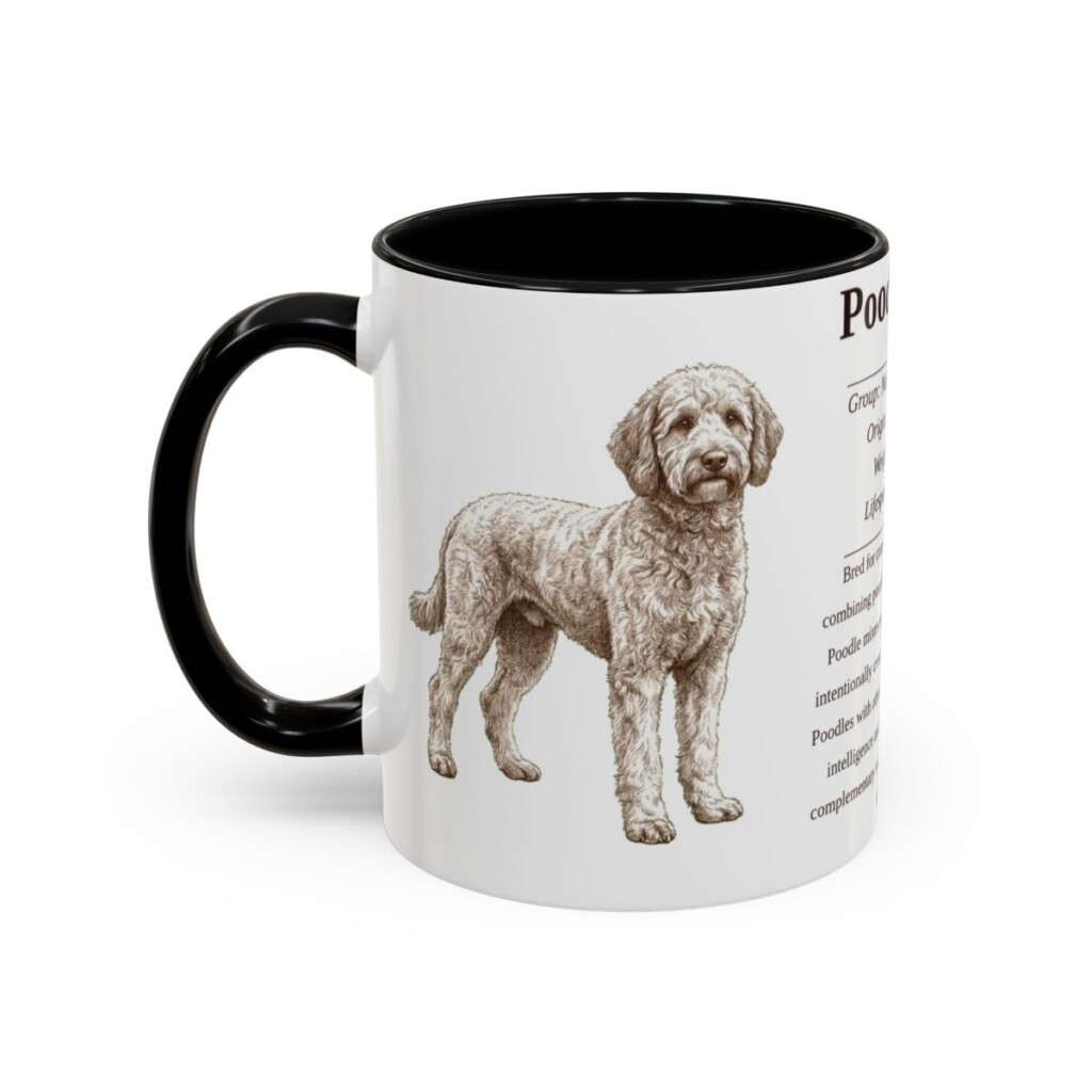 11oz-poodle-mix-mug-writeup-black-left 11oz Poodle Mix Mug, Black, left side view