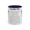 11oz-poodle-mix-mug-writeup-navy 11oz Poodle Mix Mug, Navy, front view