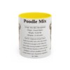 11oz-poodle-mix-mug-writeup-yellow 11oz Poodle Mix Mug, Yellow, front view