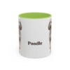 11oz-poodle-mug-light-green 11oz poodle mug, Light Green