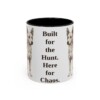 11oz-portuguese-podengo-mug-humor-black-front 11oz Funny Portuguese Podengo Mug, Black, front view