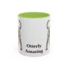 11oz-portuguese-water-dog-mug-humor-light-green 11oz Funny Portuguese Water Dog Mug, Light Green, front view