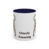 11oz-portuguese-water-dog-mug-humor-navy 11oz Funny Portuguese Water Dog Mug, Navy, front view