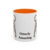 11oz-portuguese-water-dog-mug-humor-orange 11oz Funny Portuguese Water Dog Mug, Orange, front view
