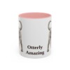 11oz-portuguese-water-dog-mug-humor-pink 11oz Funny Portuguese Water Dog Mug, Pink, front view