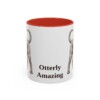 11oz-portuguese-water-dog-mug-humor-red 11oz Funny Portuguese Water Dog Mug, Red, front view