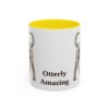 11oz-portuguese-water-dog-mug-humor-yellow 11oz Funny Portuguese Water Dog Mug, Yellow, front view