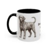 11oz Portuguese Water Dog Dog Mom Mug, Black, left side view