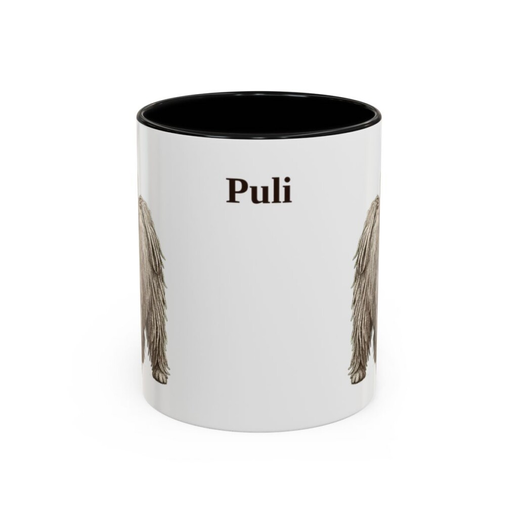 11oz-puli-mug-black-front 11oz Puli Mug, Black, front view