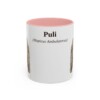 11oz-puli-mug-latin-pink 11oz Puli Latin Mug, Pink, front view