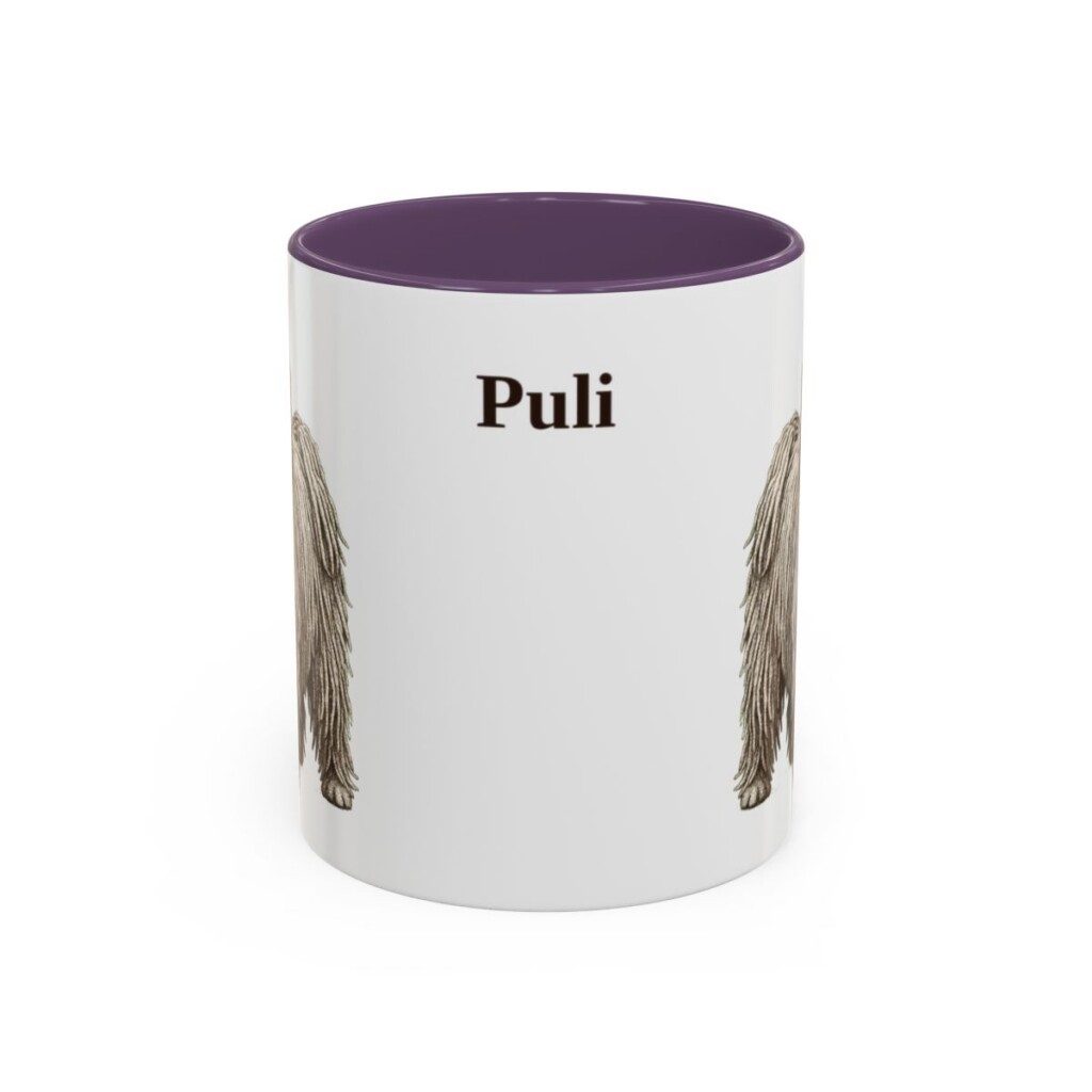 11oz-puli-mug-purple 11oz Puli Mug, Purple, front view