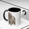 11oz Puli Mug, Black, lifestyle photo