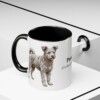 11oz Pumi Latin Mug, Black, lifestyle photo
