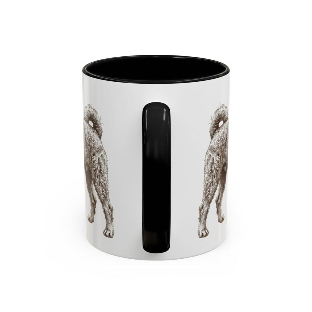 11oz-pumi-mug-mom-black-back 11oz Pumi Dog Mom Mug, Black, back view